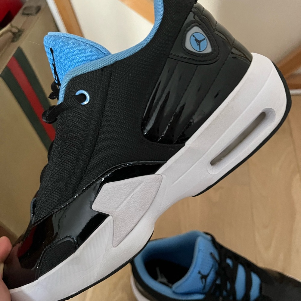 Black and Blue Athletic Sneakers